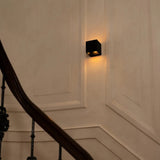Tess Black Rechargeable Wall Lamp with Motion Sensor