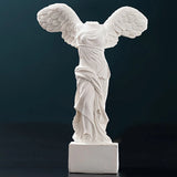 Greek Goddess Of Victory Character Statue Angel Wing Art Figurine Decoration Home Office Decor Resin Sculpture Ornament