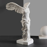Greek Goddess Of Victory Character Statue Angel Wing Art Figurine Decoration Home Office Decor Resin Sculpture Ornament
