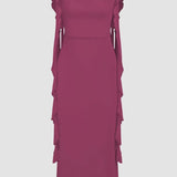 Sensational Dress Backless Spaghetti Strap Dress Monochrome Adjustable Sash Dress Lightweight Summery Bohemian Dresses