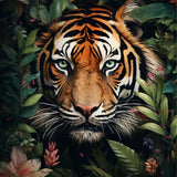 5D Animal Among Flowers Diamond Painting New 2025 Full Rhinestone Mosaic Embroidery Cross Stitch Kit Home Decor алмазная мозаика