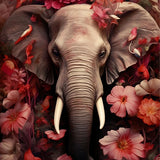 5D Animal Among Flowers Diamond Painting New 2025 Full Rhinestone Mosaic Embroidery Cross Stitch Kit Home Decor алмазная мозаика