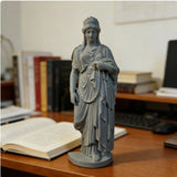 Greek Goddess Statue, New Classical Art Sculpture for Home Office - Desk & Decor Gift for Housewarming, Success