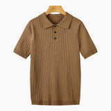 GIMCHEON Knitted Polo Shirt