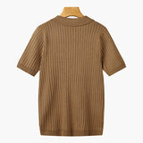 GIMCHEON Knitted Polo Shirt