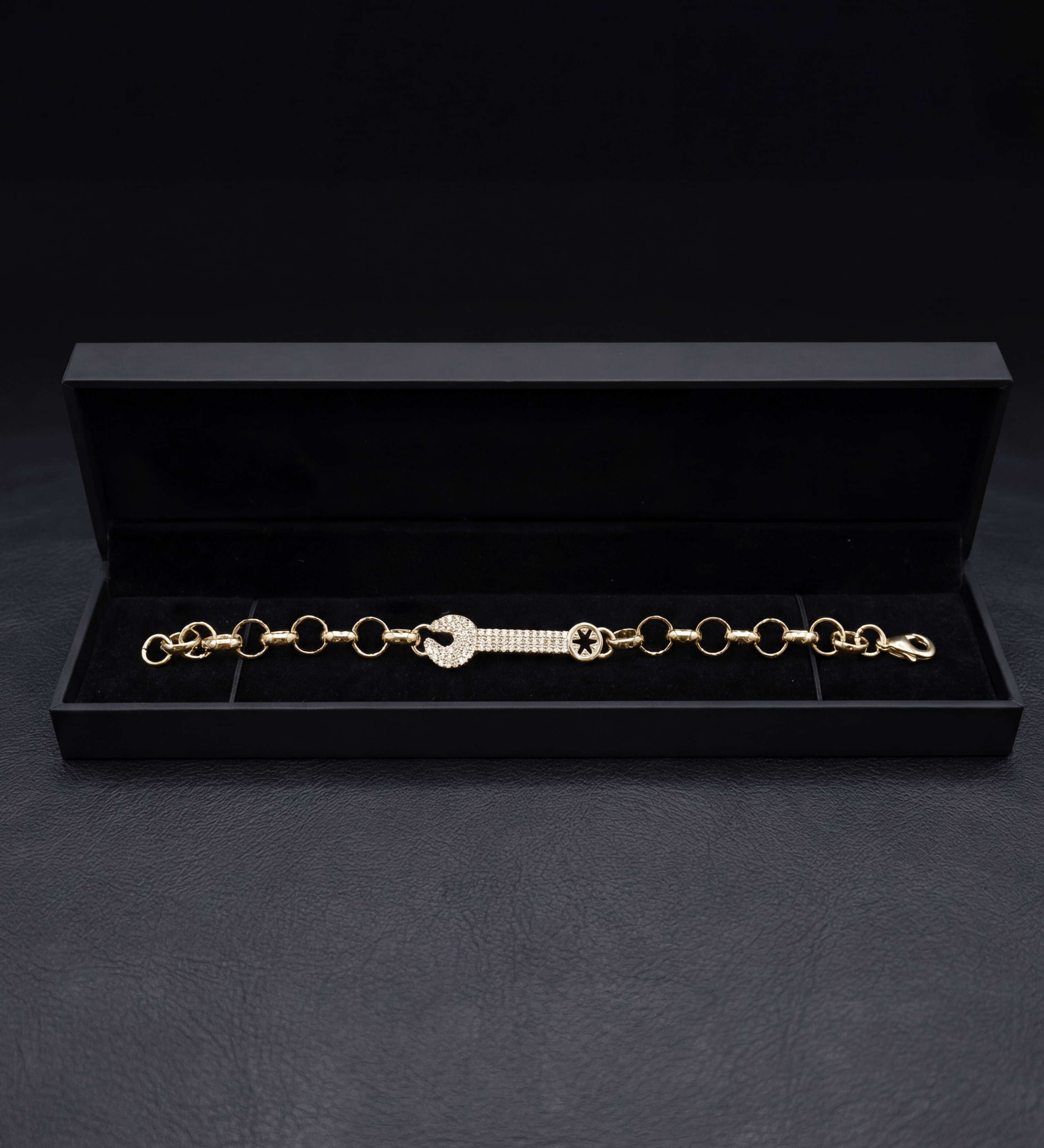 Gold Filled Kids Charm Belcher Bracelets