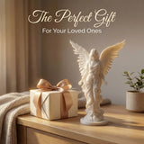 2-Piece Set of White Angel Statues, 3D Printed Ornaments, High-Quality European-Style Angel Creative Gifts, Desktop Decorations, Classic Desktop Decor and Gifts