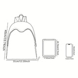 New Women's and Men's High Capacity College Backpack Trend Women's Laptop School Bag Cute Girl Travel Bag Cool