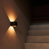Tess Mocha Brown Rechargeable Wall Lamp with Motion Sensor