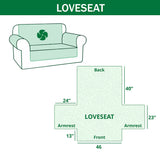 Ranch Bloom Quilted Sofa Cover NCU0XD2846