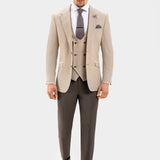 Tuscany Brown Split - 3 Piece -