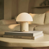 Maris Beige – Travertino Classico Travertine Rechargeable Table Lamp