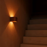 Tess Bronze Rechargeable Wall Lamp with Motion Sensor