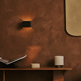 Tess Black Rechargeable Wall Lamp with Motion Sensor