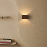 Tess Mocha Brown Rechargeable Wall Lamp with Motion Sensor