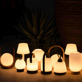 Lulu Light Brown Cordless Rechargeable Wall Light