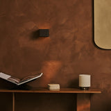 Tess Mocha Brown Rechargeable Wall Lamp with Motion Sensor