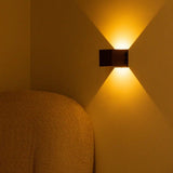 Tess Mocha Brown Rechargeable Wall Lamp with Motion Sensor