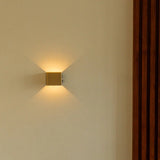 Tess Gold Rechargeable Wall Lamp with Motion Sensor