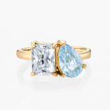 Toi Et Moi Birthstone Ring