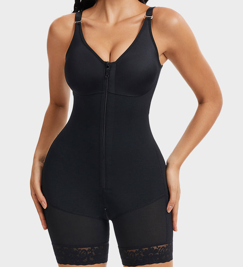 🏆LAST DAY SALE 50% OFF🔥🎉Tummy Control Butt Lifter Shaper with Zipper Crotch Fajas Colombianas