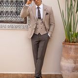 Tuscany Brown Split - 3 Piece -