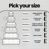Non-Slip Plush Sofa Cover