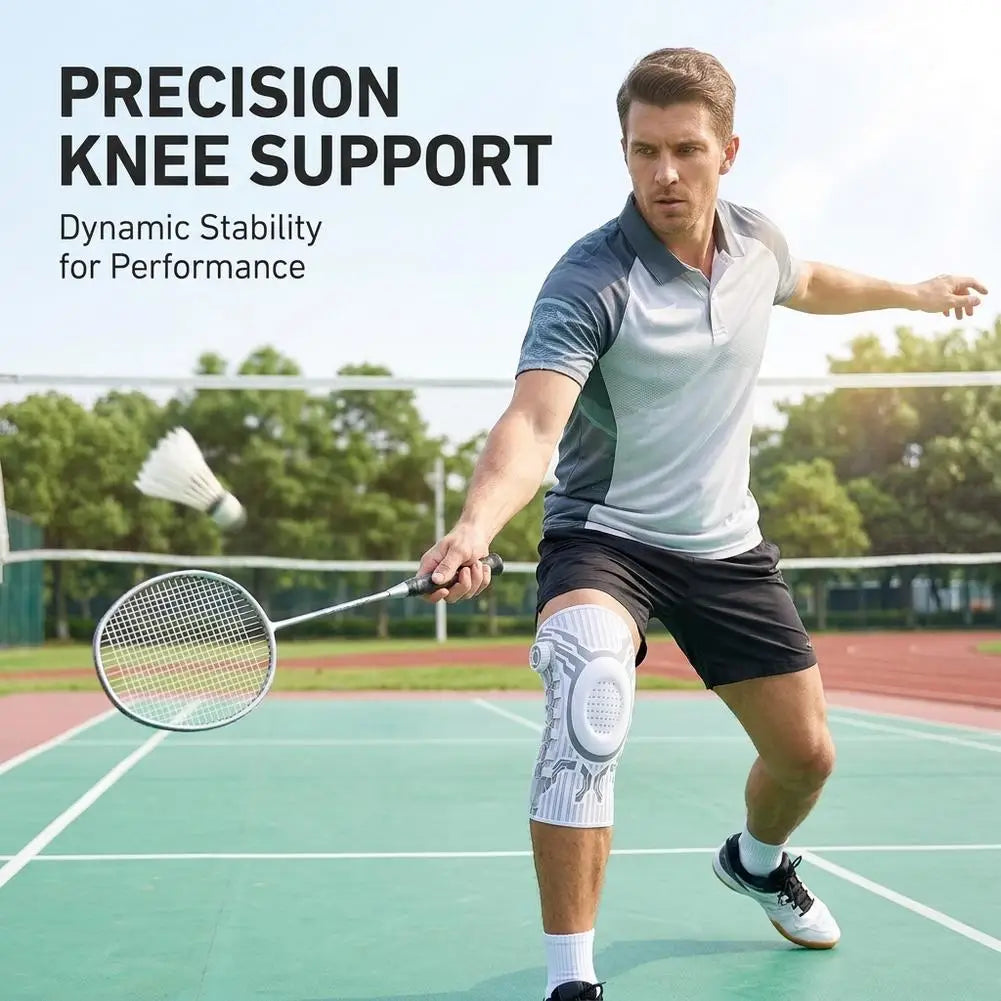 Precision knee support for sports