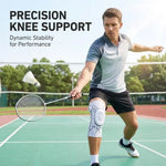 Precision knee support for sports