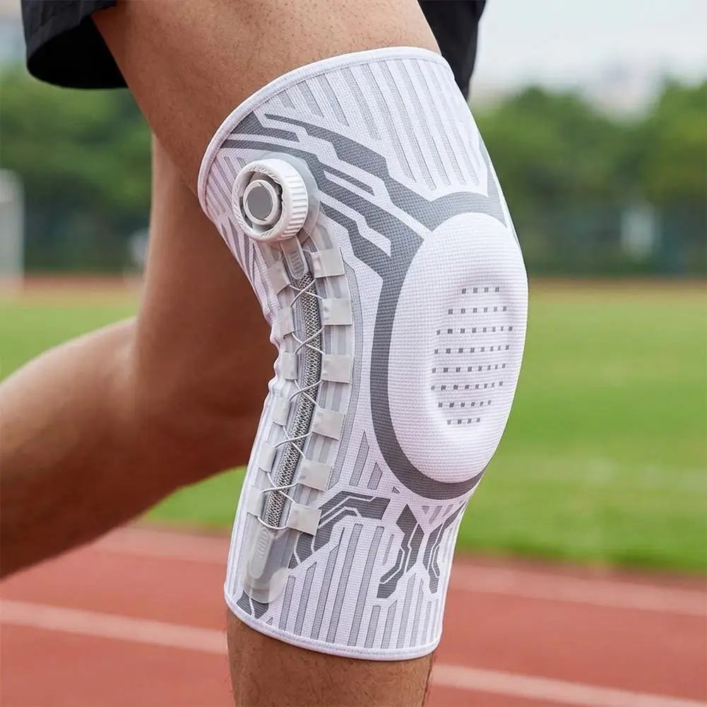 Knee brace while running