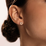 Alma Charm Necklace & Alma Studs Set Gold