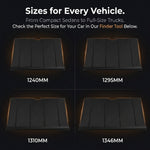 Sunshade sizes for every vehicle