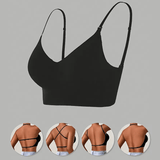 🏆Last Day 49% OFF🔥Women's Solid Color Wireless Backless Bra