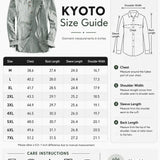 Kyoto - Men's Ultra Comfortable Band Collar Shirt