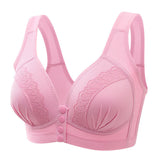 🎁BUY 1 GET 2 FREE⏳Front Button Breathable Skin-Friendly Cotton Bra