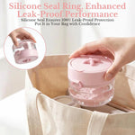 Leak-proof silicone seal