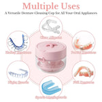 Fits aligners, retainers, night guards, mouth guards and dentures