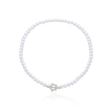Floral Choker Flower Clasp Necklace