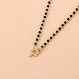 Floral Choker Flower Clasp Necklace