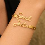 Personalized Two-Name Bracelet
