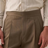 Marini Oria High Waisted Double Pleated Gurkha Pants
