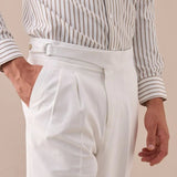 Marini Oria High Waisted Double Pleated Gurkha Pants