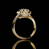 "You are Strong" Flower Ring