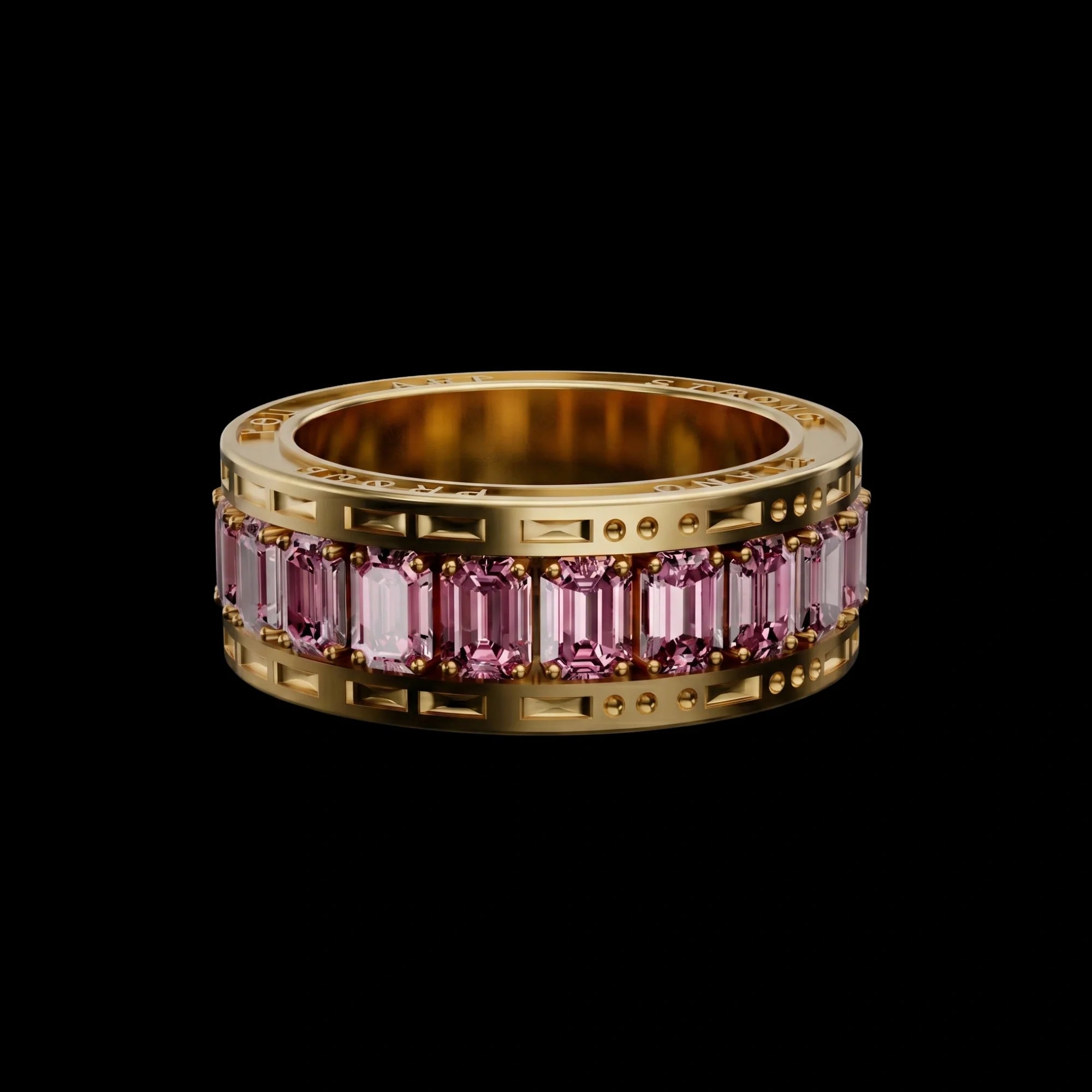"You are strong" Hidden Ring