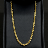 9ct Gold Filled Rope Chain 6mm