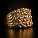 9ct Gold Filled Small 5 Row Keeper Ring