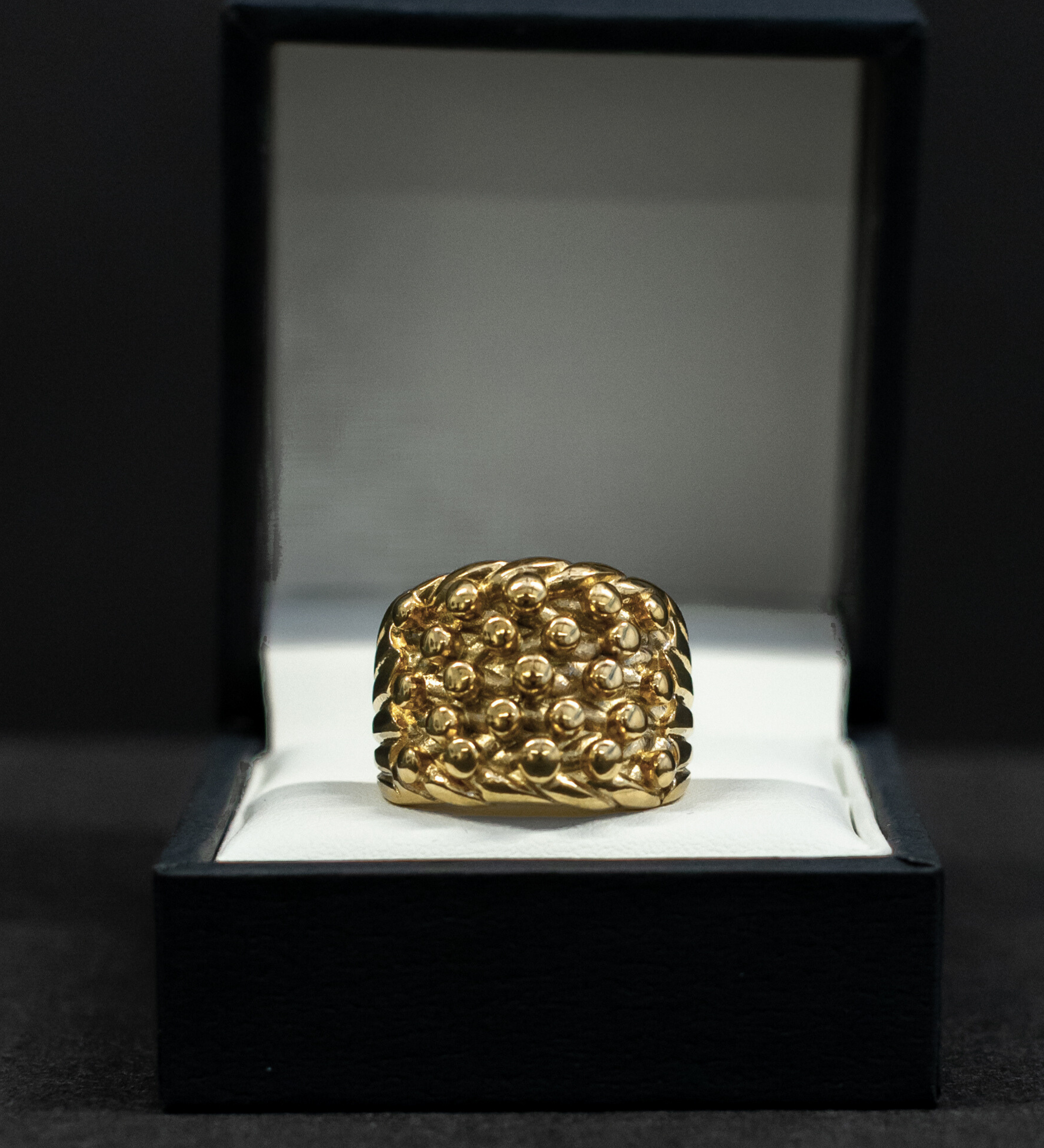 9ct Gold Filled Small 5 Row Keeper Ring