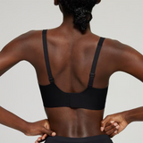 💕 Nahtloser, kabelloser Push-up-BH für Damen – Tiefes V