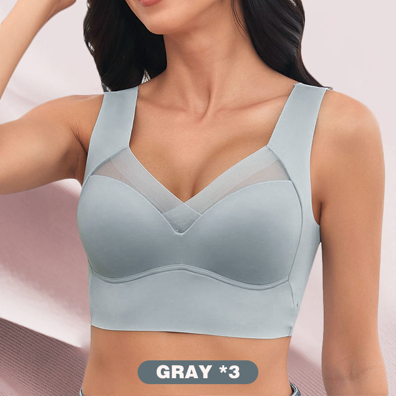 🏆LAST DAY BUY 1 GET 3 PACKS✨ Sexy Push Up Wireless Bras 3-Pack - Seamless Support with Enhanced Lift for All-Day Comfort & Confidence 🌸💫