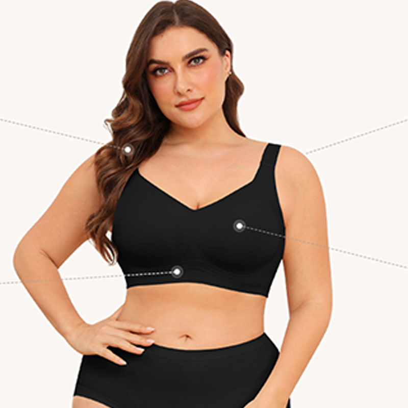 ⏰LAST DAY SALE 70% OFF⚡50K+ SOLD💕 Women's Seamless Full Coverage Wireless Bra